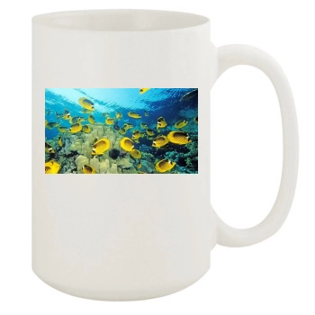 Underwater World 15oz White Mug