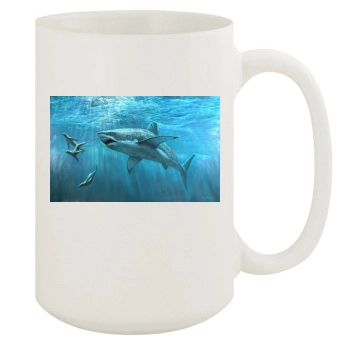 Underwater World 15oz White Mug