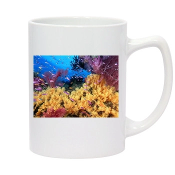 Underwater World 14oz White Statesman Mug