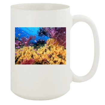 Underwater World 15oz White Mug