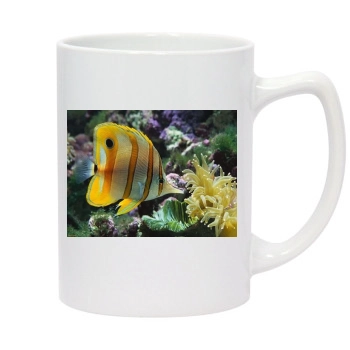 Underwater World 14oz White Statesman Mug