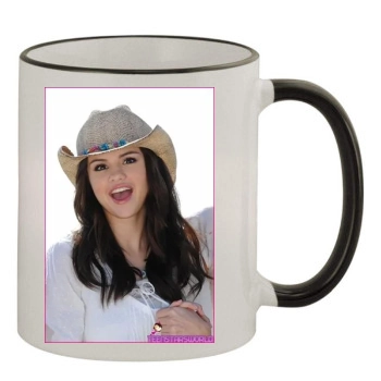 Selena Gomez 11oz Colored Rim & Handle Mug