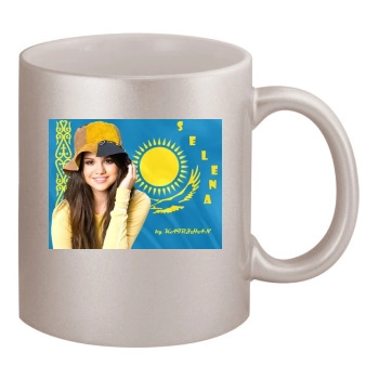 Selena Gomez 11oz Metallic Silver Mug