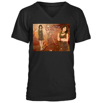 Selena Gomez Men's V-Neck T-Shirt