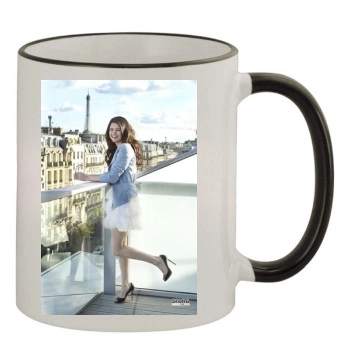 Selena Gomez 11oz Colored Rim & Handle Mug