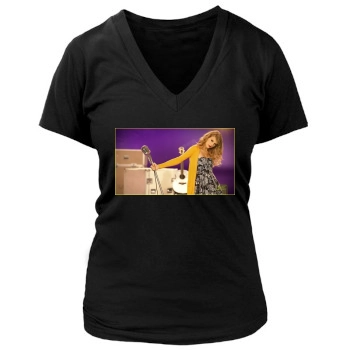 Taylor Swift Women's Deep V-Neck TShirt