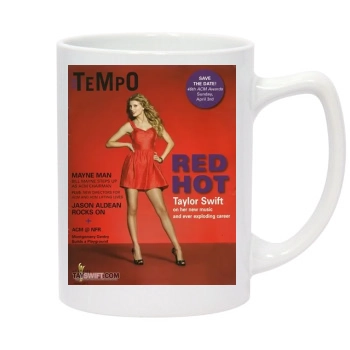 Taylor Swift 14oz White Statesman Mug