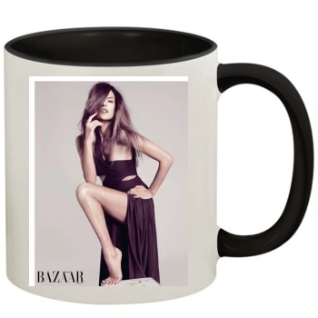 Alessandra Ambrosio 11oz Colored Inner & Handle Mug