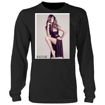 Alessandra Ambrosio Men's Heavy Long Sleeve TShirt