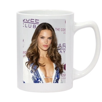 Alessandra Ambrosio 14oz White Statesman Mug