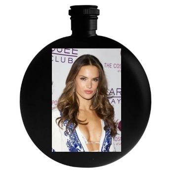 Alessandra Ambrosio Round Flask