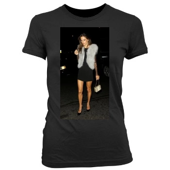 Alessandra Ambrosio Women's Junior Cut Crewneck T-Shirt