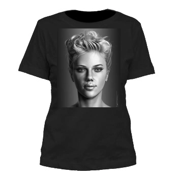 Scarlett Johansson Women's Cut T-Shirt