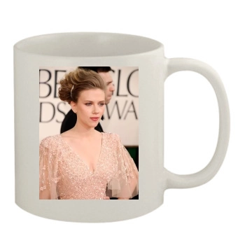 Scarlett Johansson 11oz White Mug