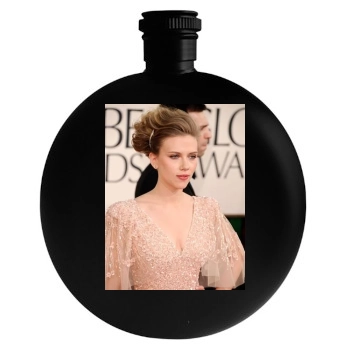 Scarlett Johansson Round Flask