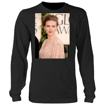 Scarlett Johansson Men's Heavy Long Sleeve TShirt