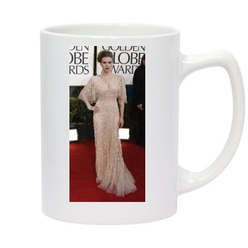 Scarlett Johansson 14oz White Statesman Mug