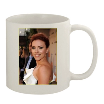 Scarlett Johansson 11oz White Mug