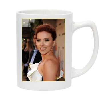 Scarlett Johansson 14oz White Statesman Mug