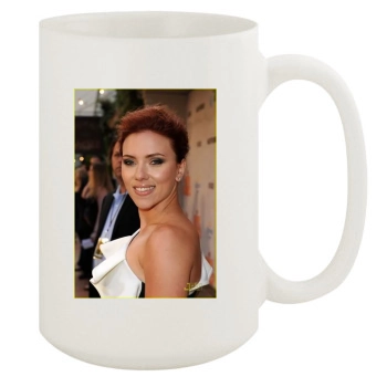 Scarlett Johansson 15oz White Mug