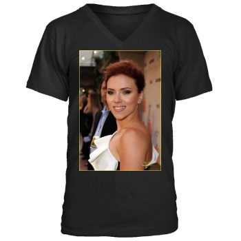 Scarlett Johansson Men's V-Neck T-Shirt