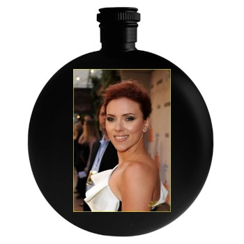 Scarlett Johansson Round Flask