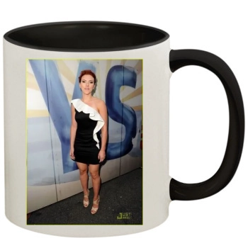 Scarlett Johansson 11oz Colored Inner & Handle Mug