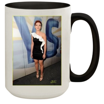 Scarlett Johansson 15oz Colored Inner & Handle Mug