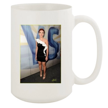 Scarlett Johansson 15oz White Mug