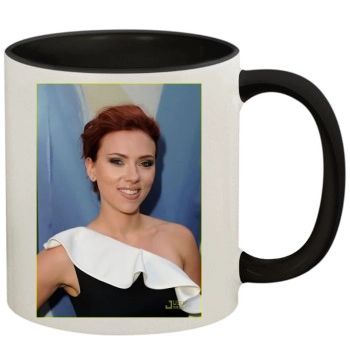 Scarlett Johansson 11oz Colored Inner & Handle Mug