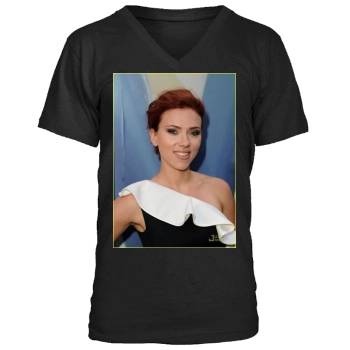 Scarlett Johansson Men's V-Neck T-Shirt