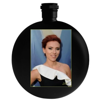 Scarlett Johansson Round Flask