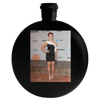 Scarlett Johansson Round Flask