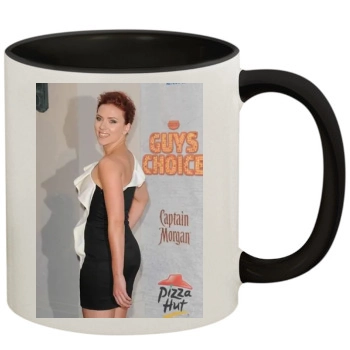 Scarlett Johansson 11oz Colored Inner & Handle Mug