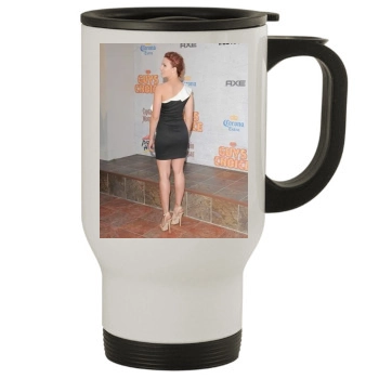 Scarlett Johansson Stainless Steel Travel Mug