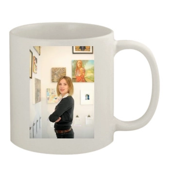 Scarlett Johansson 11oz White Mug