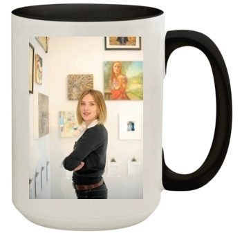 Scarlett Johansson 15oz Colored Inner & Handle Mug