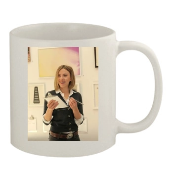 Scarlett Johansson 11oz White Mug