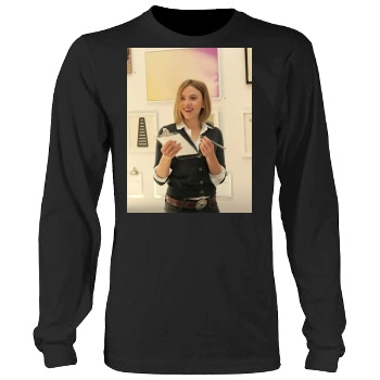 Scarlett Johansson Men's Heavy Long Sleeve TShirt