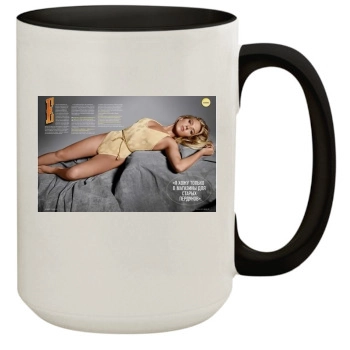 Scarlett Johansson 15oz Colored Inner & Handle Mug