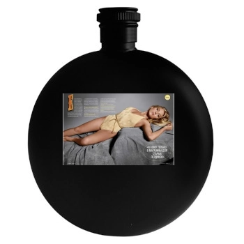 Scarlett Johansson Round Flask