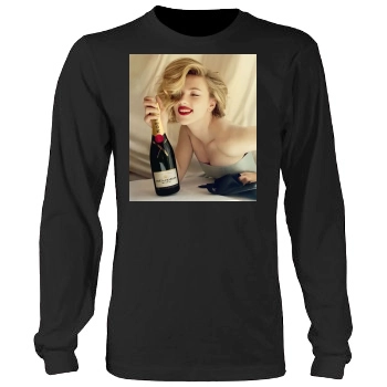 Scarlett Johansson Men's Heavy Long Sleeve TShirt