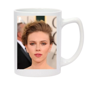 Scarlett Johansson 14oz White Statesman Mug