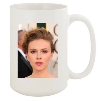 Scarlett Johansson 15oz White Mug