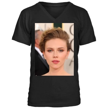 Scarlett Johansson Men's V-Neck T-Shirt