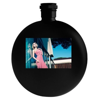 Scarlett Johansson Round Flask