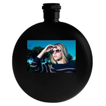 Scarlett Johansson Round Flask