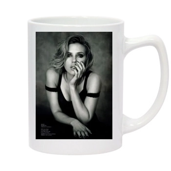 Scarlett Johansson 14oz White Statesman Mug