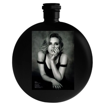 Scarlett Johansson Round Flask