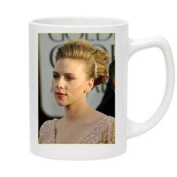 Scarlett Johansson 14oz White Statesman Mug